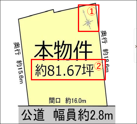 4 土地情報の見方 マイホーム物語 タマホーム